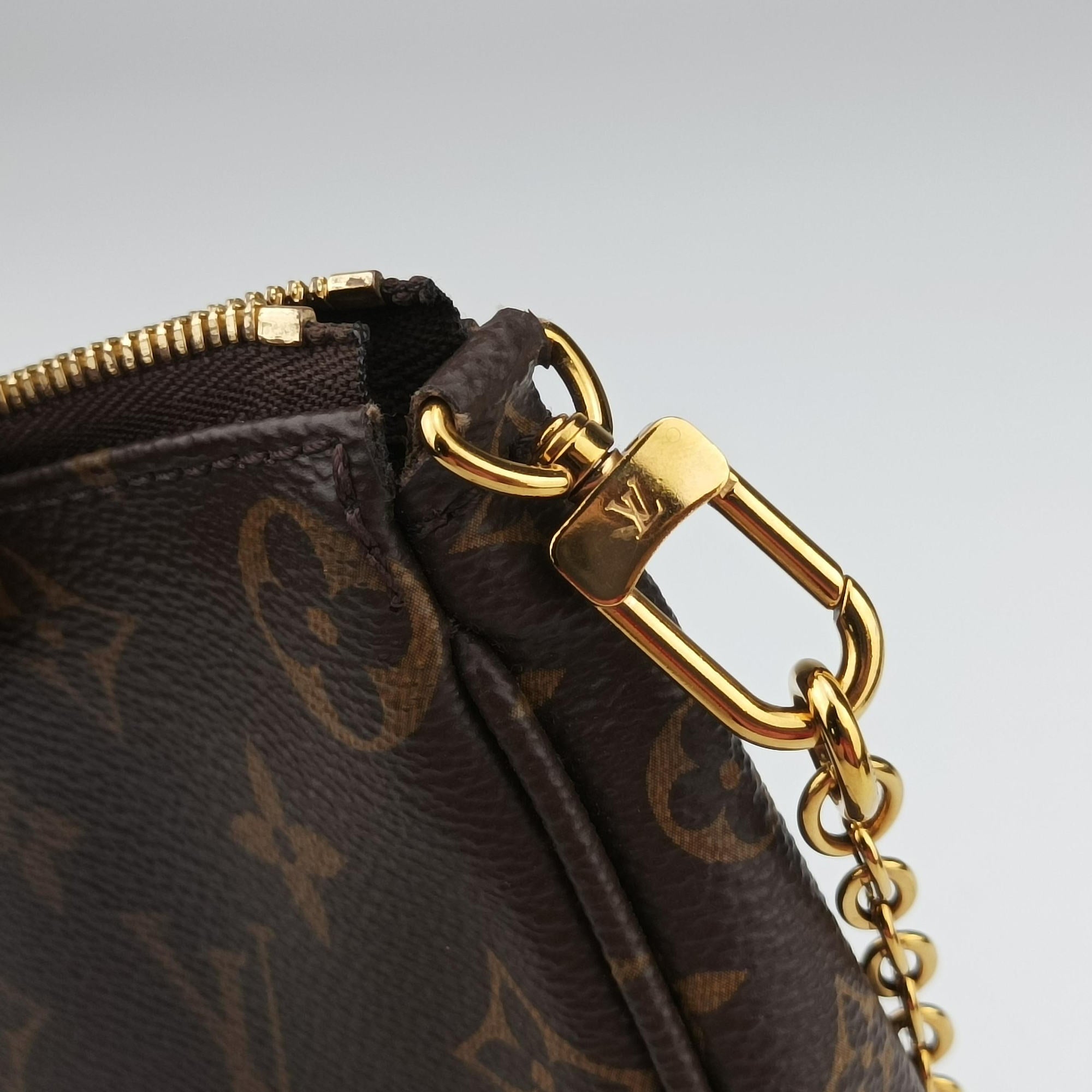 Multi Pochette Accessoir brown×khaki Monogram Canvas M44813 RI0241ミュルティ ポシェット アクセソワール モノグラム/ブラウン×カーキ モノグラムキャンバス M44813 RI0241