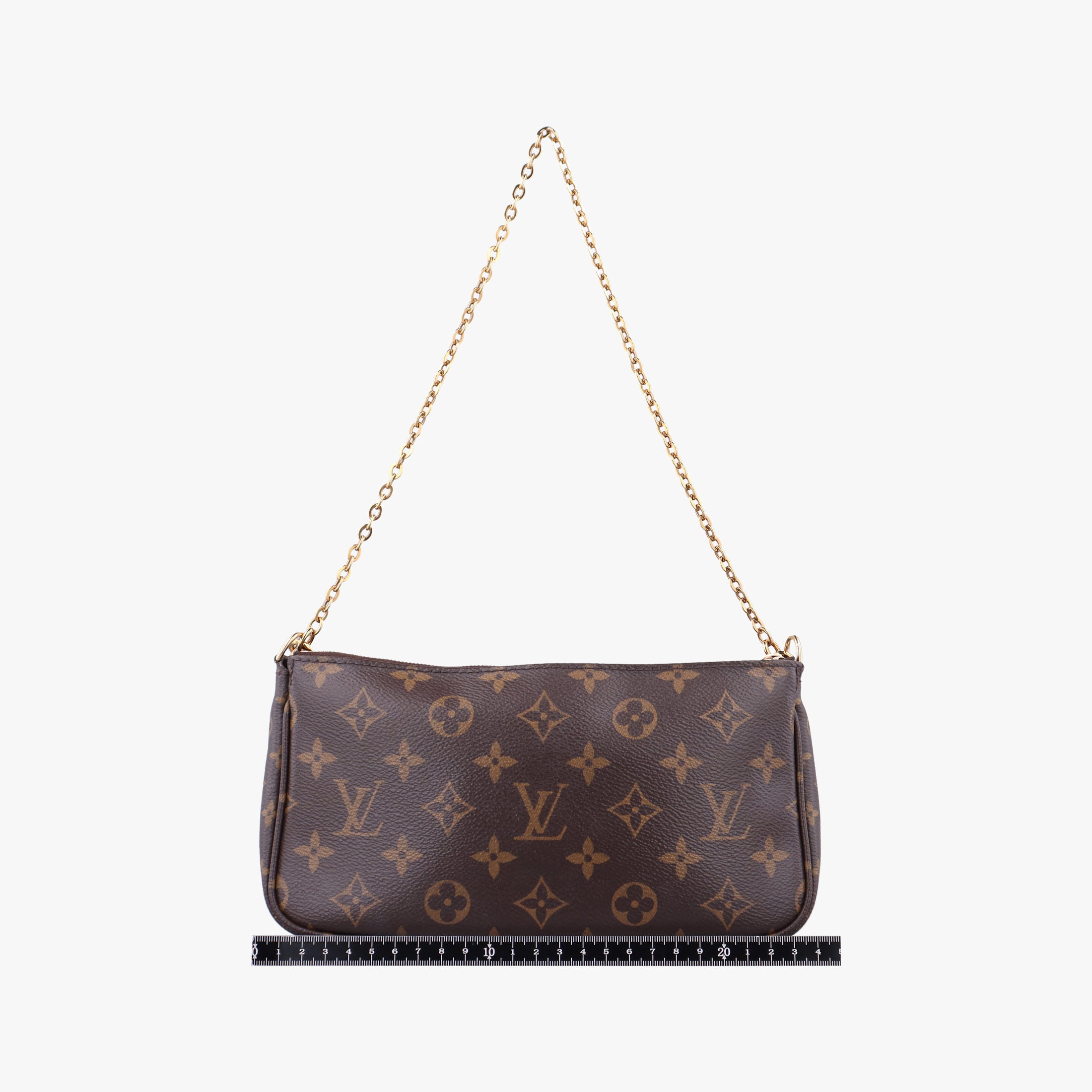 Multi Pochette Accessoir brown×khaki Monogram Canvas M44813 RI0241ミュルティ ポシェット アクセソワール モノグラム/ブラウン×カーキ モノグラムキャンバス M44813 RI0241