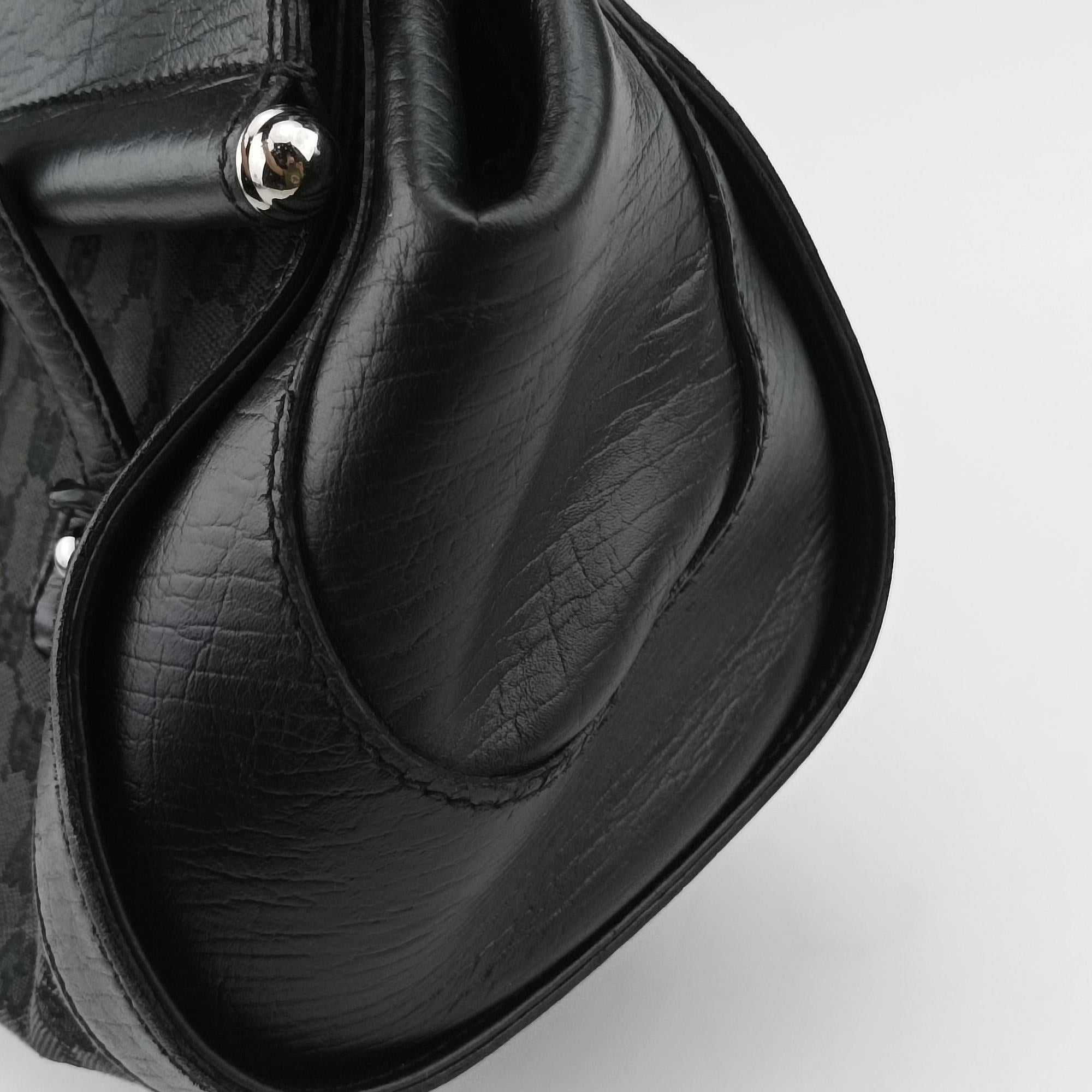 Bamboo Bullet Black Canvas × Leather 111713 バンブーバレット ブラック キャンバス × レザー 111713 