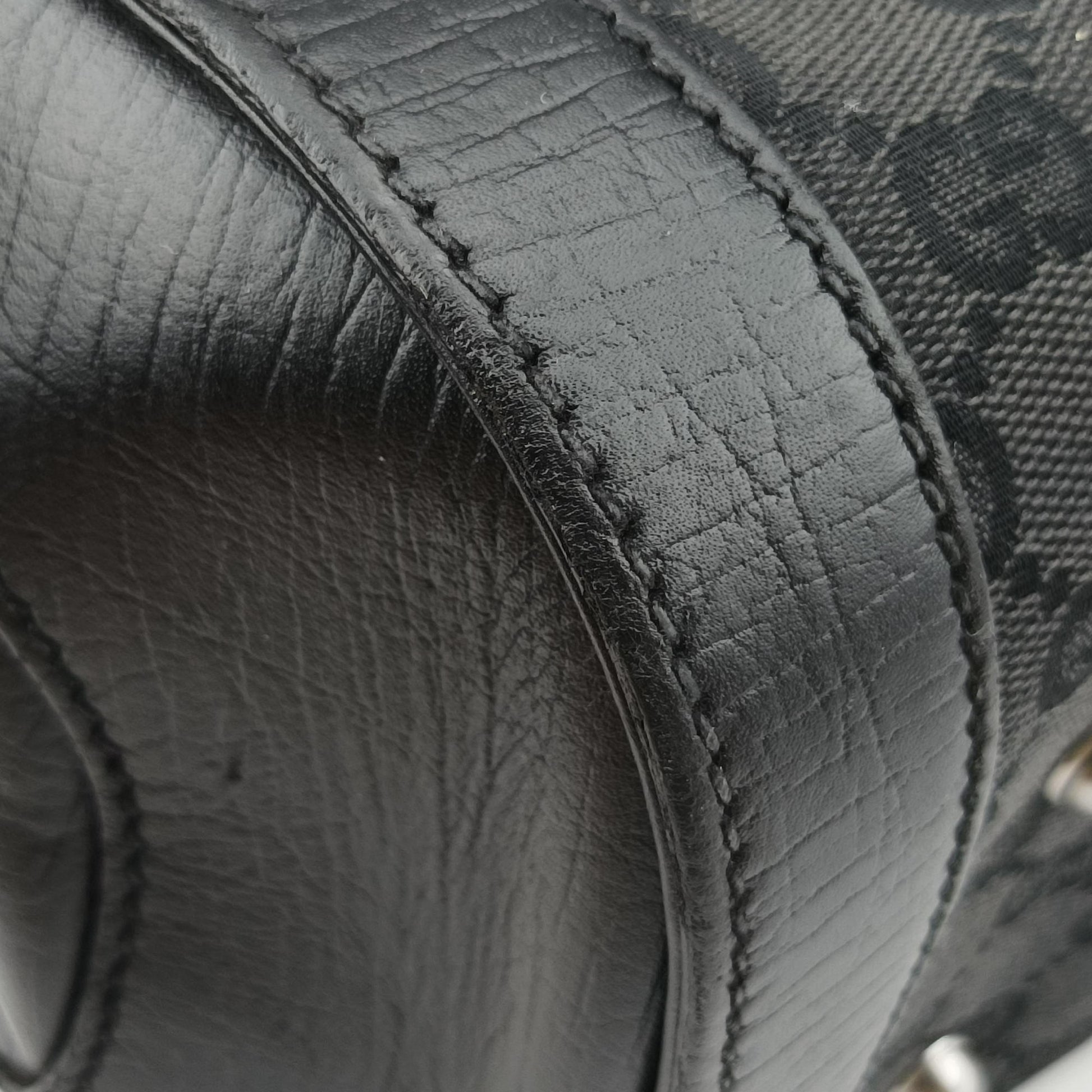 Bamboo Bullet Black Canvas × Leather 111713 バンブーバレット ブラック キャンバス × レザー 111713 