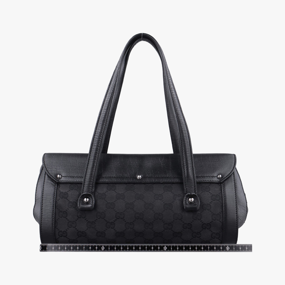 Bamboo Bullet Black Canvas × Leather 111713 バンブーバレット ブラック キャンバス × レザー 111713 