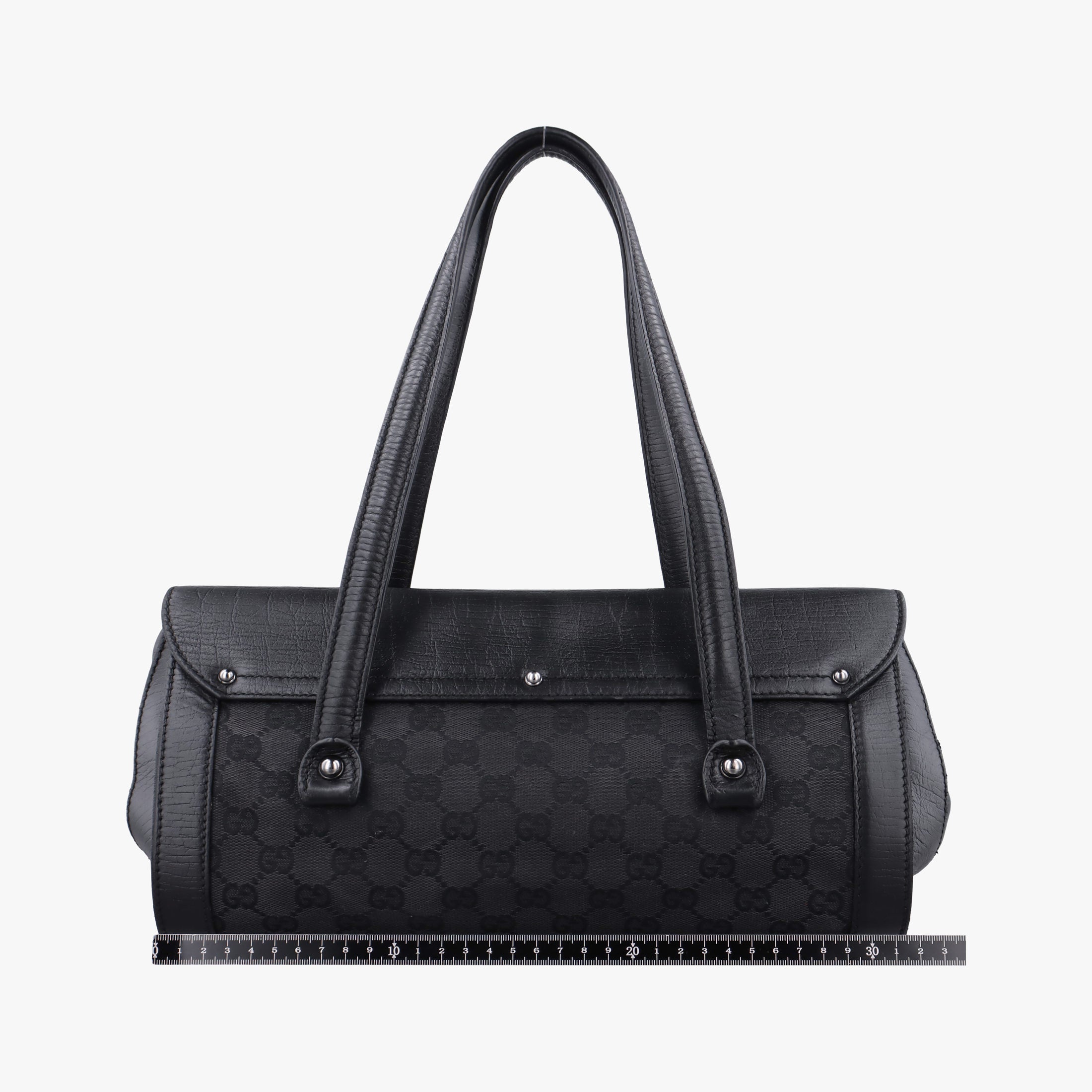 Bamboo Bullet Black Canvas × Leather 111713 バンブーバレット ブラック キャンバス × レザー 111713 