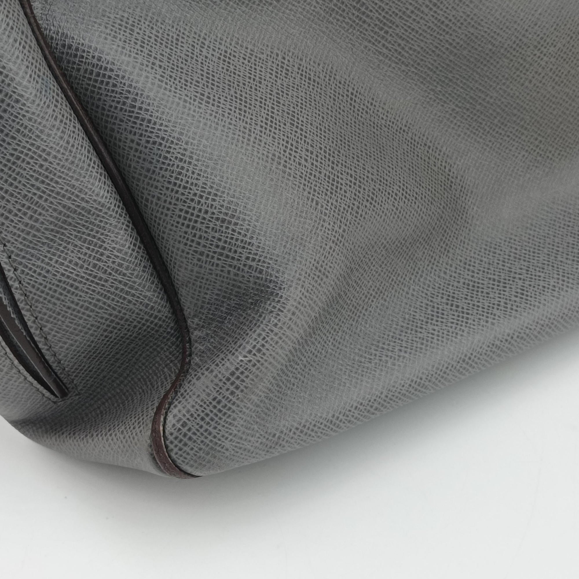 Pre-owned Louis Vuitton Roman MM Gracie Taiga M32623 shoulderbag | stylenewstar