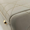 Lady Dior White lambskin MA-1927レディディオール ホワイト ラムスキン MA-1927