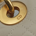 Lady Dior White lambskin MA-1927レディディオール ホワイト ラムスキン MA-1927