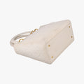 Lady Dior White lambskin MA-1927レディディオール ホワイト ラムスキン MA-1927