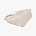 Lady Dior White lambskin MA-1927レディディオール ホワイト ラムスキン MA-1927