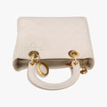 Lady Dior White lambskin MA-1927レディディオール ホワイト ラムスキン MA-1927