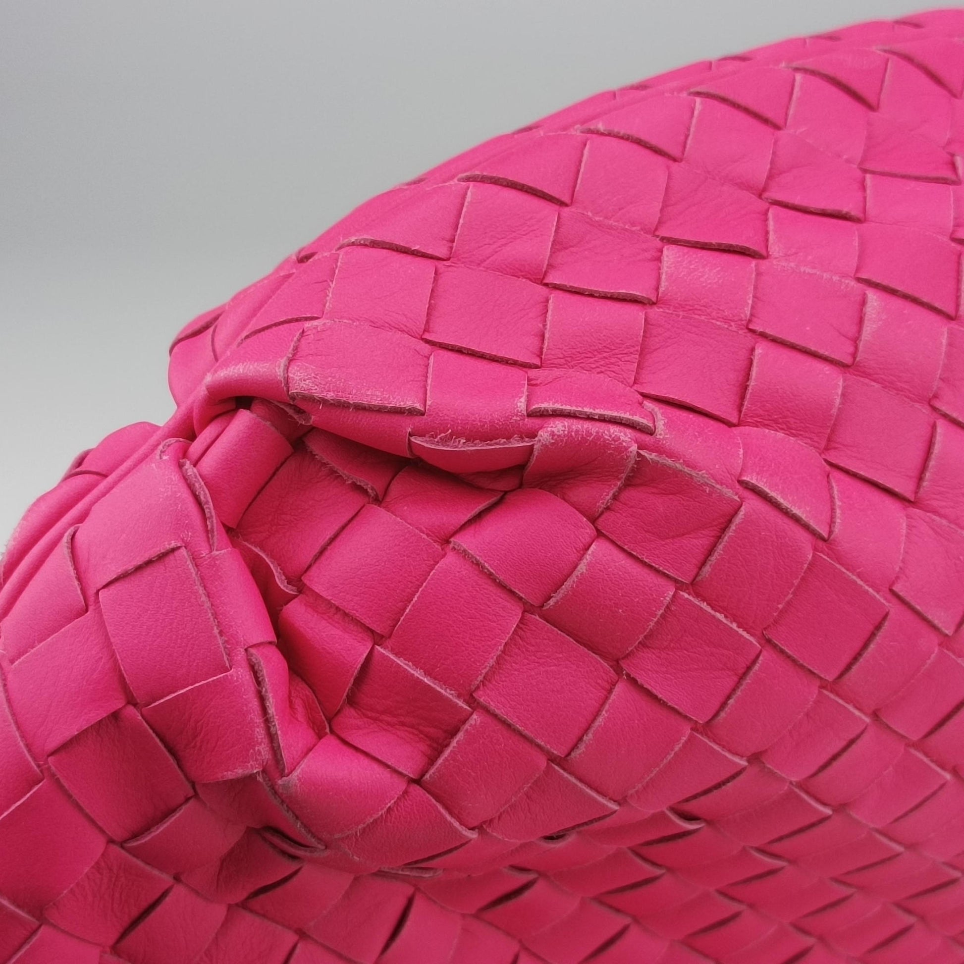 Intrecciato Pink lambskin B08474783Yイントレチャート ピンク ラムスキン B08474783Y