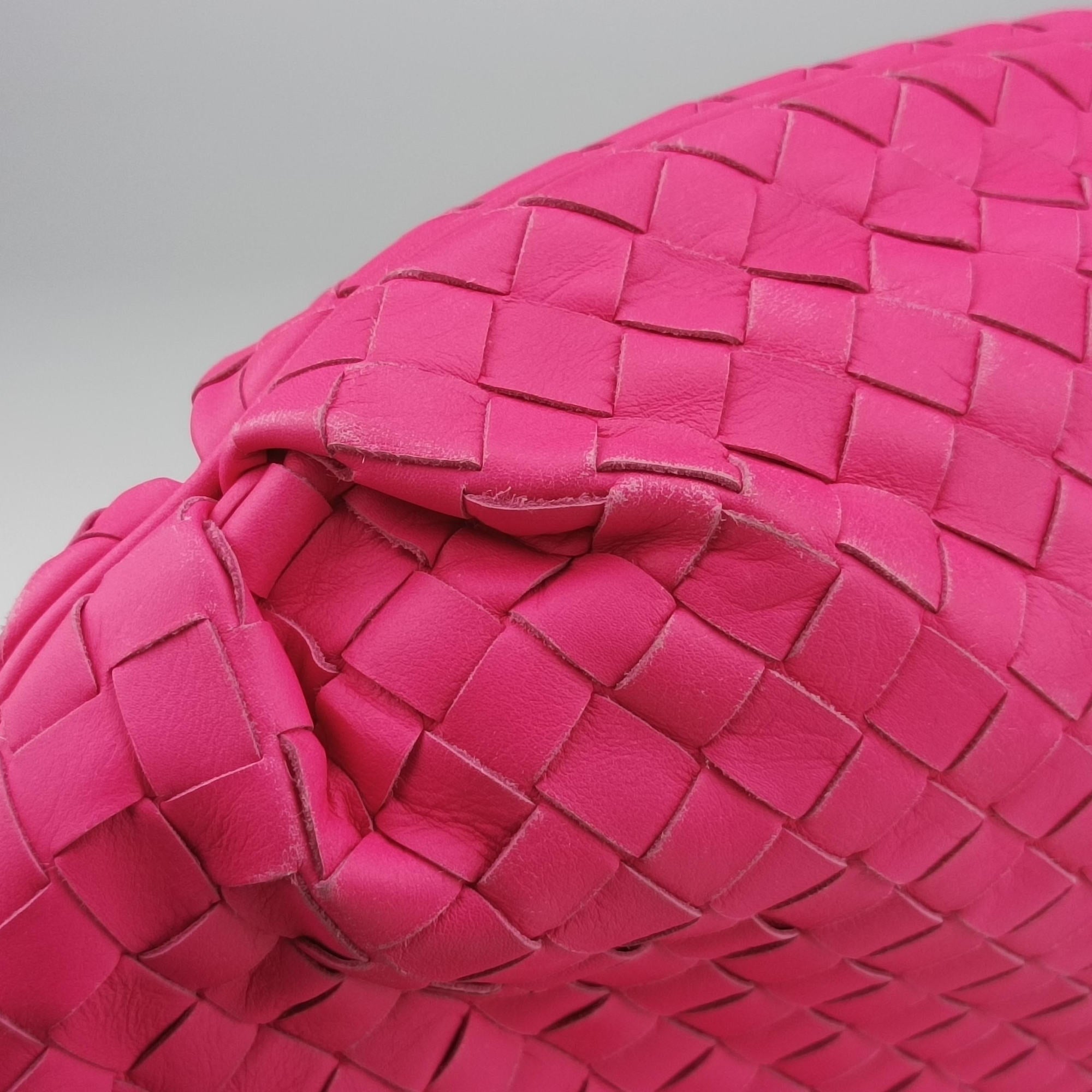Intrecciato Pink lambskin B08474783Yイントレチャート ピンク ラムスキン B08474783Y