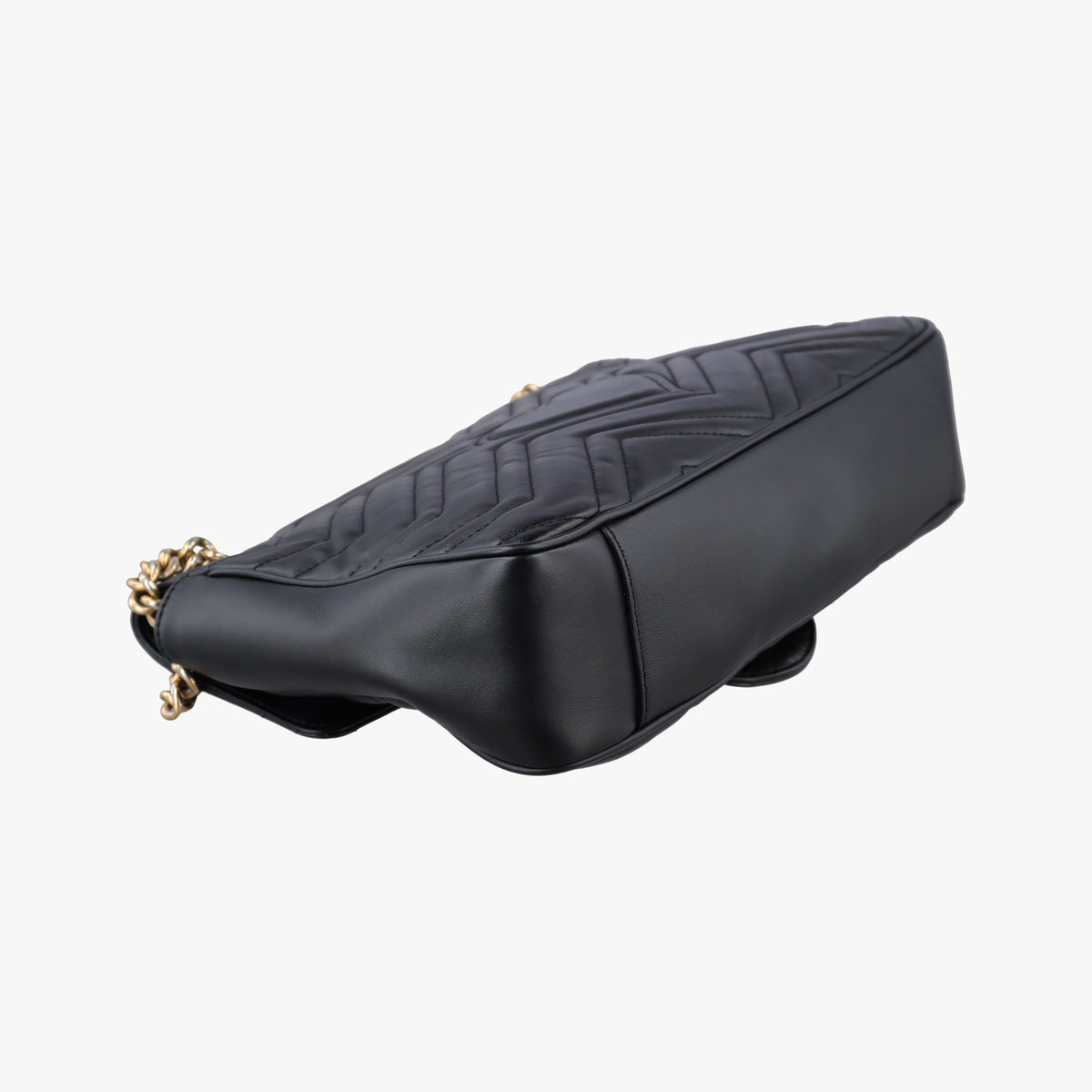 GG Marmont Black Leather 443496 E027690236GGマーモント ブラック レザー 443496 E027690236