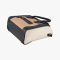 luggage nano shopper Beige×white×black Leather S-GA-4165ラゲージナノショッパー ベージュ×ホワイト×ブラック レザー S-GA-4165
