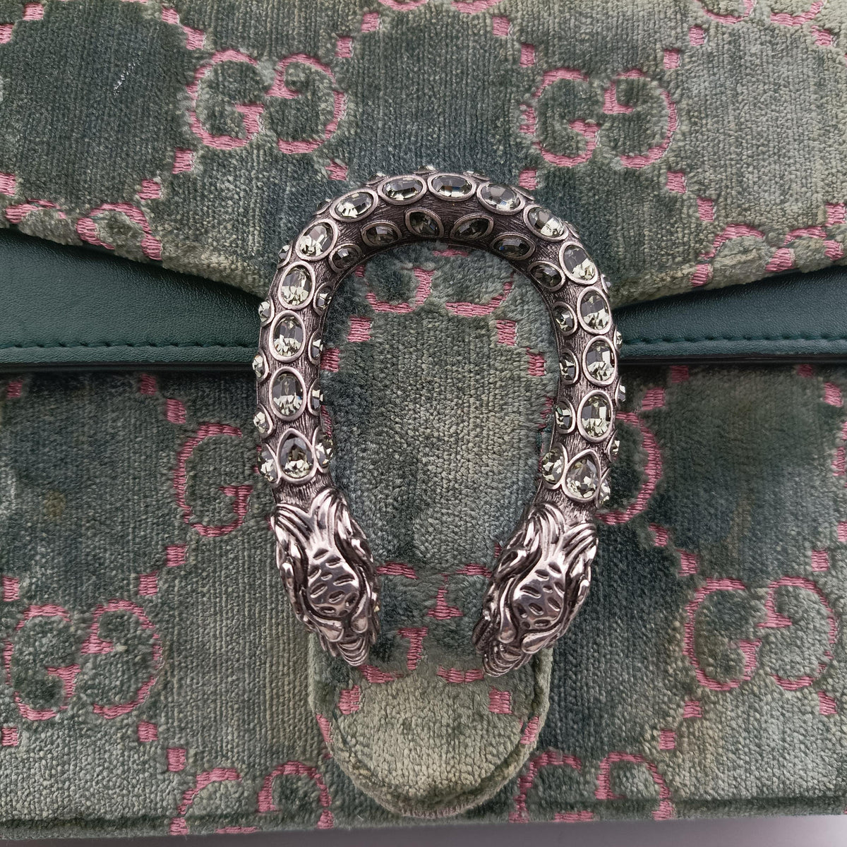 Dionysus Green velour 499623 H023956694デュオニソス グリーン ベロア 499623 H023956694