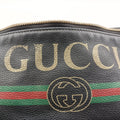 Print Black Leather 493869 E023677861グッチプリント ブラック レザー 493869 E023677861