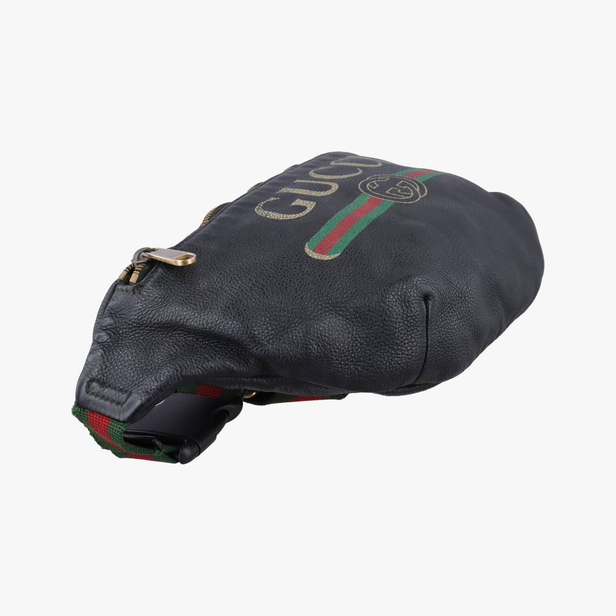 Print Black Leather 493869 E023677861グッチプリント ブラック レザー 493869 E023677861