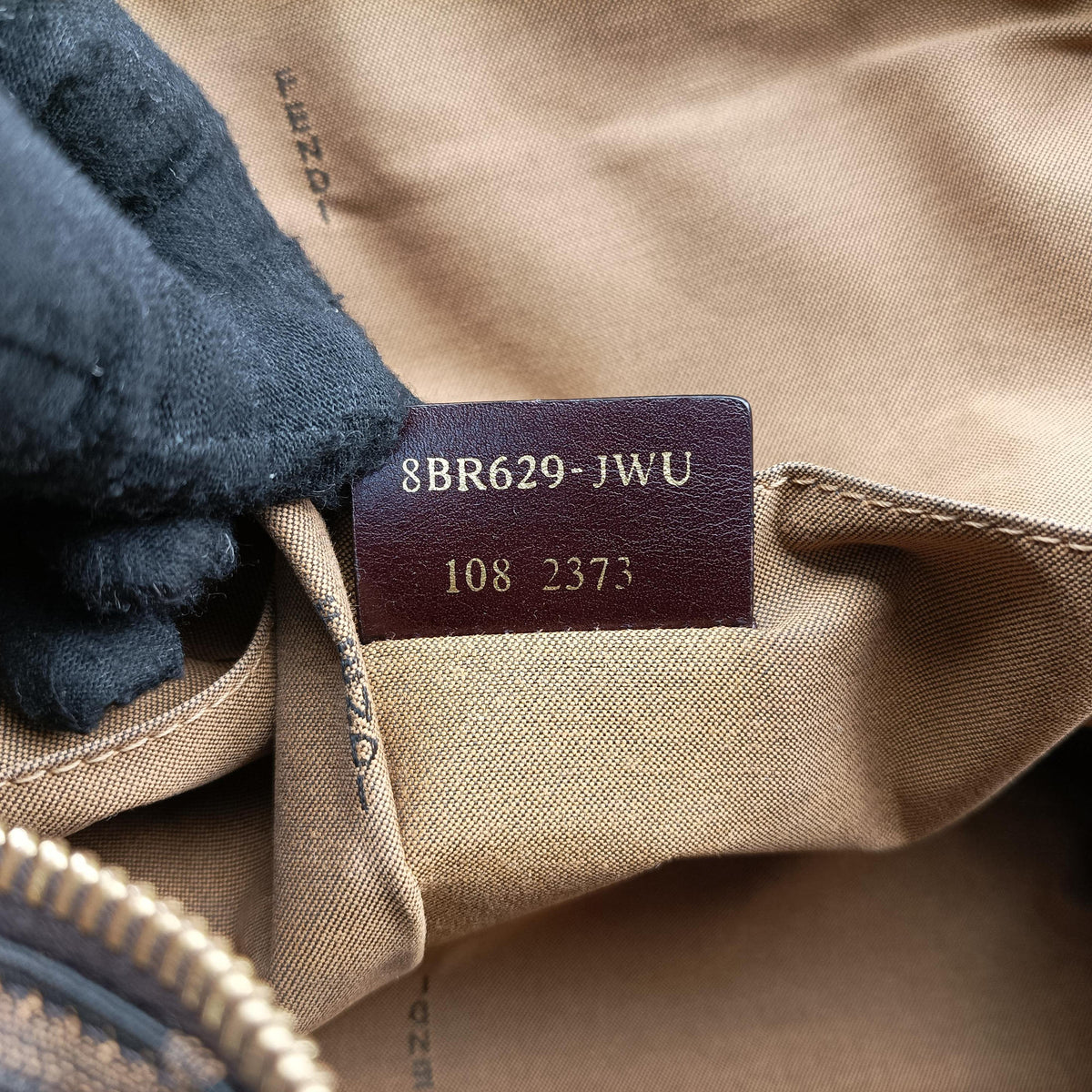 Pre-owned Fendi Zucca Brown canvas 8BR629 shoulderbag | stylenewstar