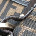 Pre-owned Fendi Zucca Brown canvas 8BR629 shoulderbag | stylenewstar