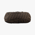 Pre-owned Fendi Zucca Brown canvas 8BR629 shoulderbag | stylenewstar