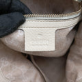 Vintage Gucci Bamboo White Leather 282315 shoulderbag | stylenewstar