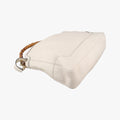 Vintage Gucci Bamboo White Leather 282315 shoulderbag | stylenewstar