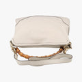 Vintage Gucci Bamboo White Leather 282315 shoulderbag | stylenewstar