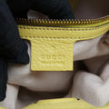 Pre-owned Gucci Bamboo Shopper Yellow Leather 336032 shoulderbag | stylenewstar