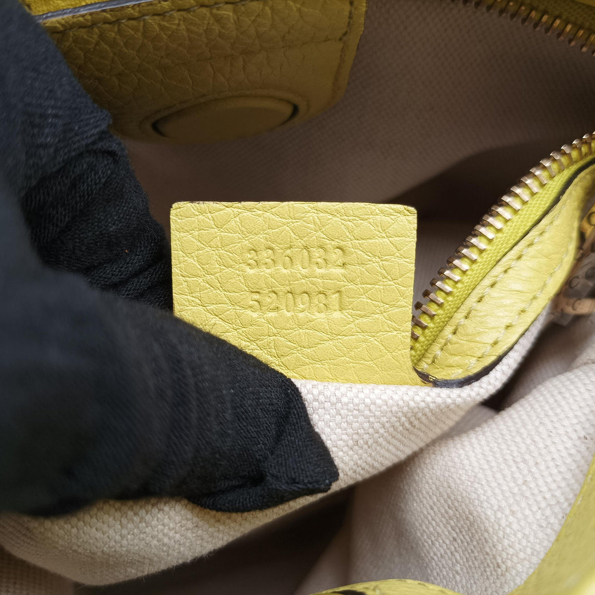 Pre-owned Gucci Bamboo Shopper Yellow Leather 336032 shoulderbag | stylenewstar