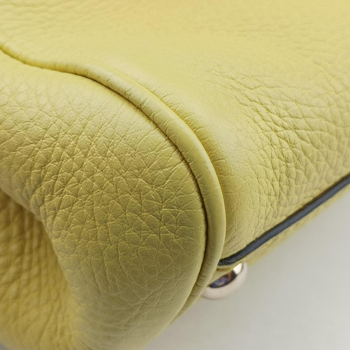 Pre-owned Gucci Bamboo Shopper Yellow Leather 336032 shoulderbag | stylenewstar