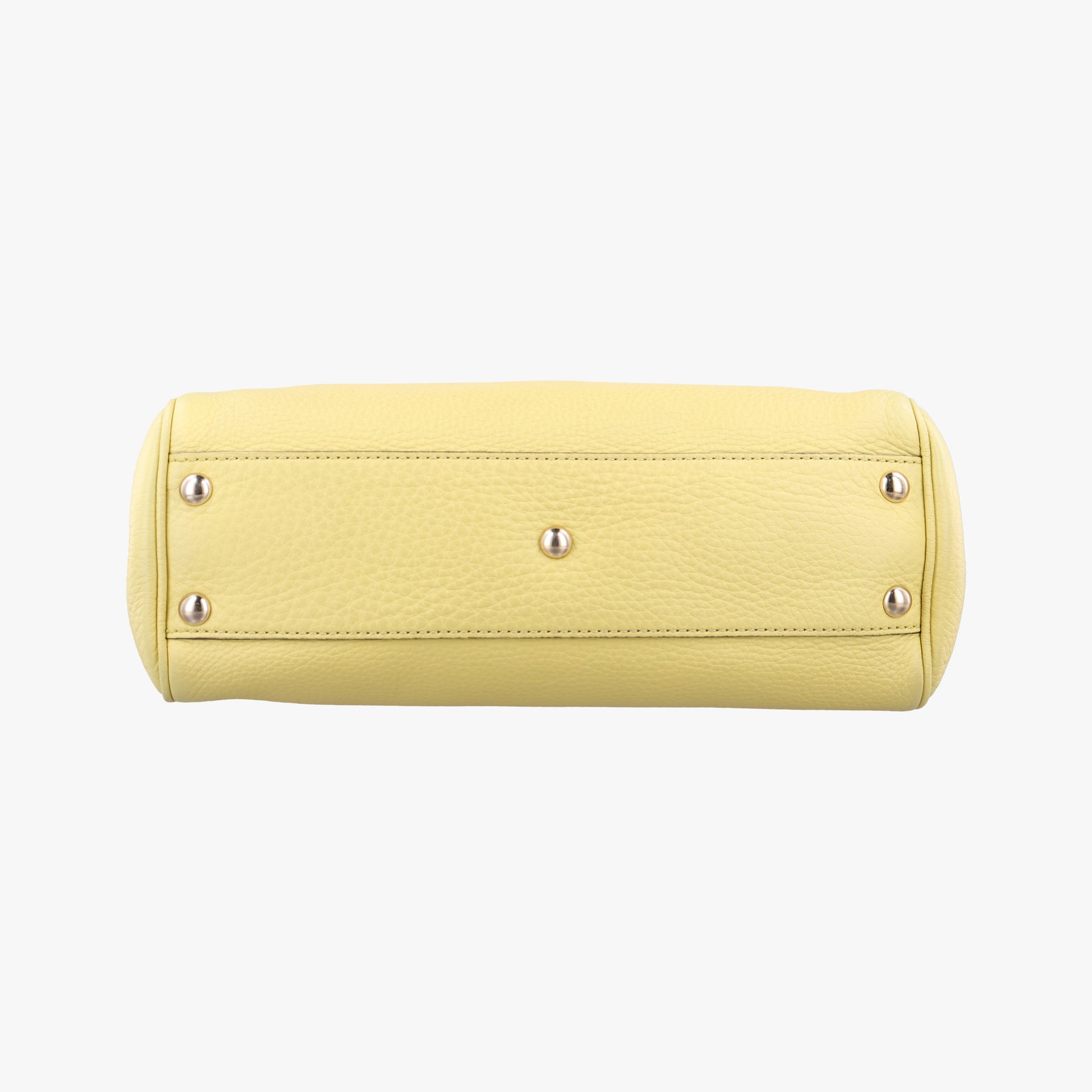 Pre-owned Gucci Bamboo Shopper Yellow Leather 336032 shoulderbag | stylenewstar