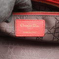 Lady Dior Red lambskin 29-MA-1107レディディオール レッド ラムスキン 29-MA-1107