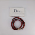 Lady Dior Red lambskin 29-MA-1107レディディオール レッド ラムスキン 29-MA-1107