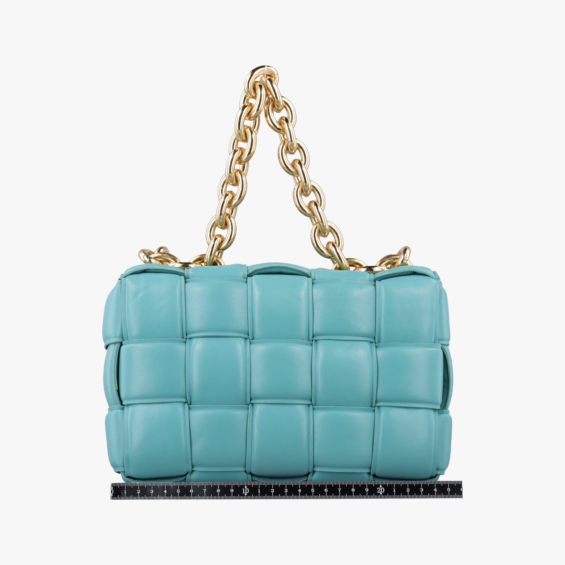 The Chain Cassette Blue lambskin B08534399U IC Chipザ チェーン カセット ブルー ラムスキン B08534399U ICチップ