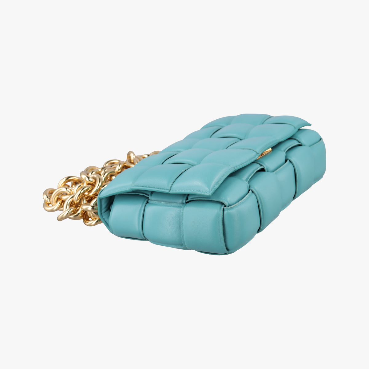 The Chain Cassette Blue lambskin B08534399U IC Chipザ チェーン カセット ブルー ラムスキン B08534399U ICチップ
