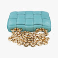 The Chain Cassette Blue lambskin B08534399U IC Chipザ チェーン カセット ブルー ラムスキン B08534399U ICチップ