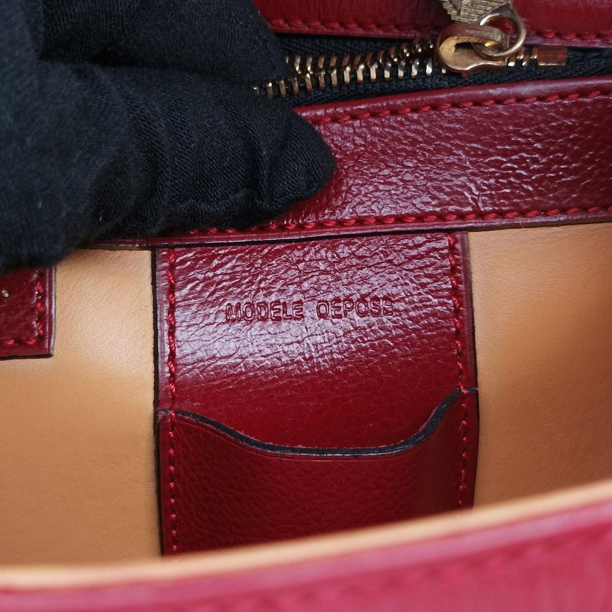 Brillon MM Red leather ブリヨン MM レッド レザー 