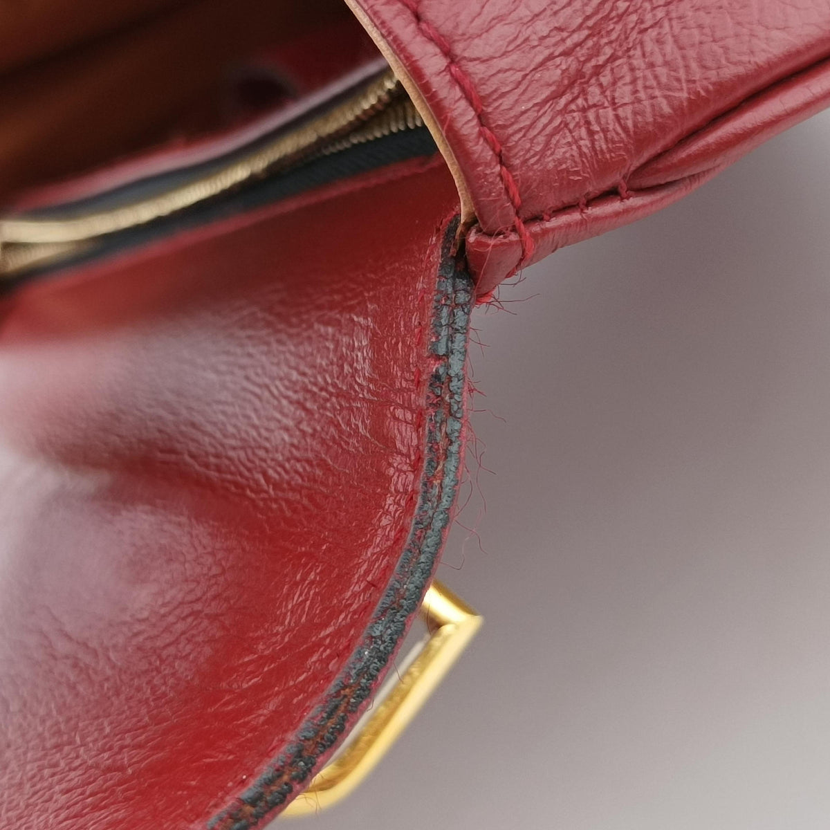 Brillon MM Red leather ブリヨン MM レッド レザー 
