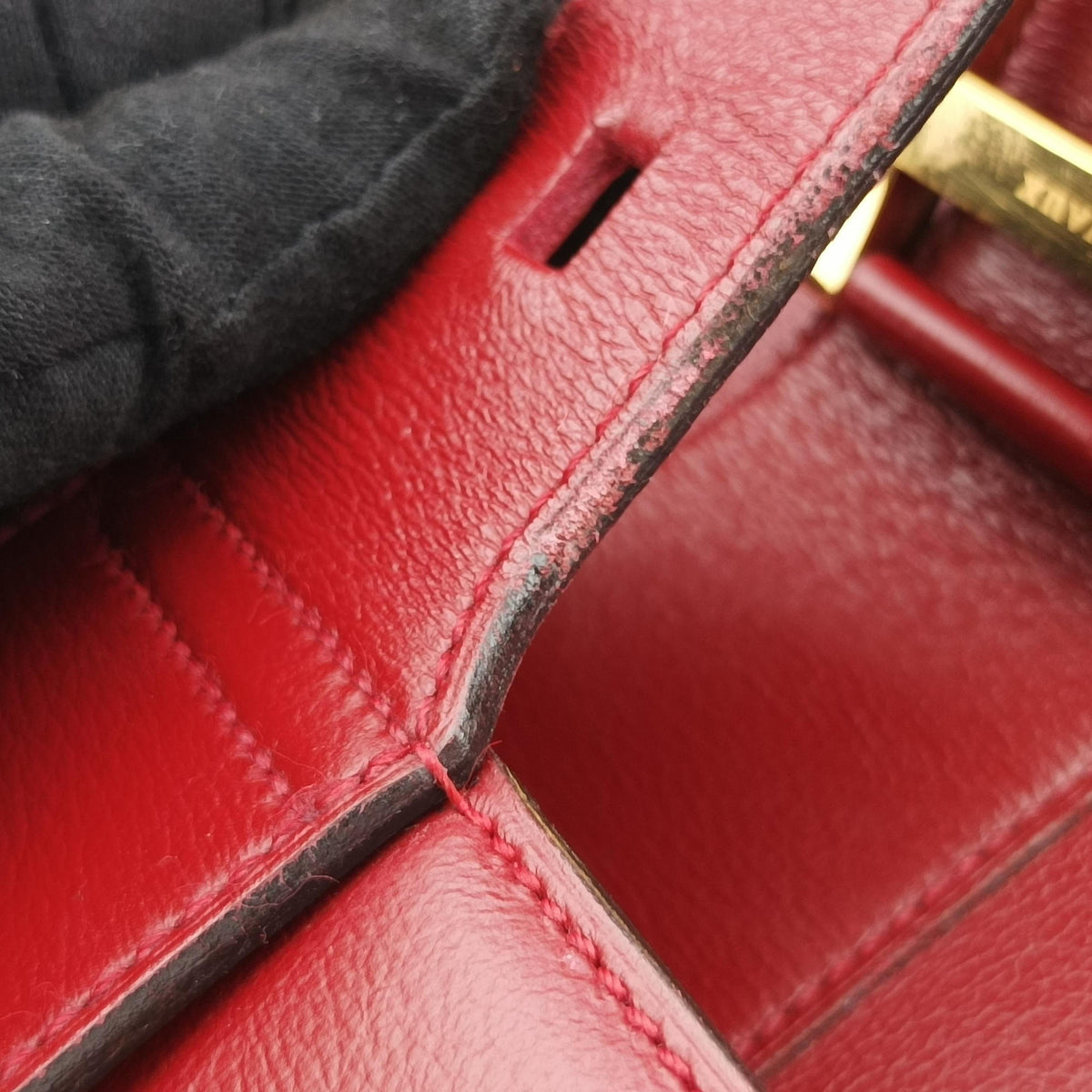 Brillon MM Red leather ブリヨン MM レッド レザー 