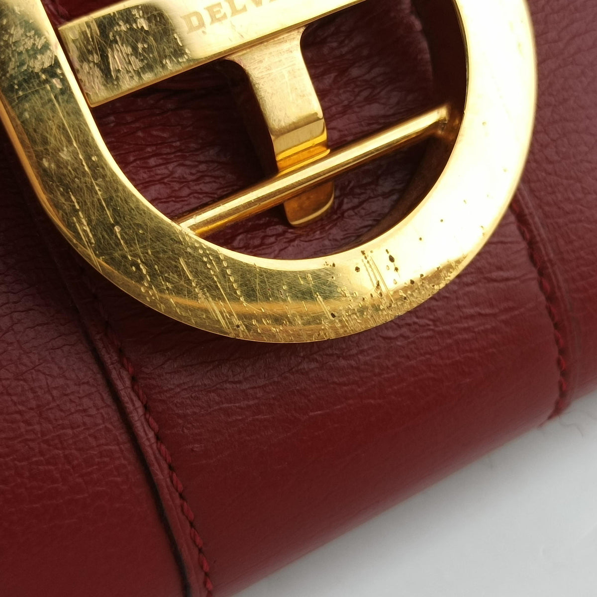 Brillon MM Red leather ブリヨン MM レッド レザー 