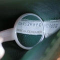 Padded CASSETTE Green lambskin B09673694Cパデッド カセット グリーン ラムスキン B09673694C