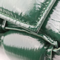 Padded CASSETTE Green lambskin B09673694Cパデッド カセット グリーン ラムスキン B09673694C