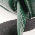 Padded CASSETTE Green lambskin B09673694Cパデッド カセット グリーン ラムスキン B09673694C