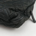 Pre-owned Chanel Matelasse coco mark Black Leather A67374 shoulderbag | stylenewstar