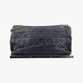 Pre-owned Chanel Matelasse coco mark Black Leather A67374 shoulderbag | stylenewstar