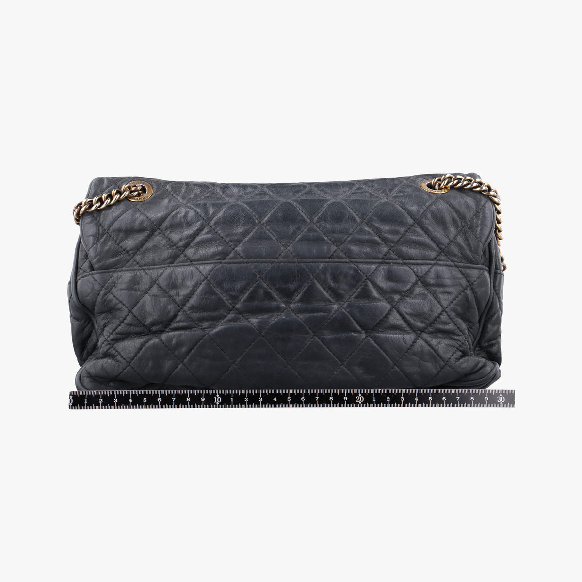 Pre-owned Chanel Matelasse coco mark Black Leather A67374 shoulderbag | stylenewstar