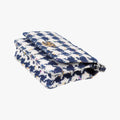 Chanel 19 WOC Houndstooth White × Navy fabric AP0957 31002556シャネル19 フラップ 千鳥格子 ホワイト×ネイビー ファブリック AP0957 31002556