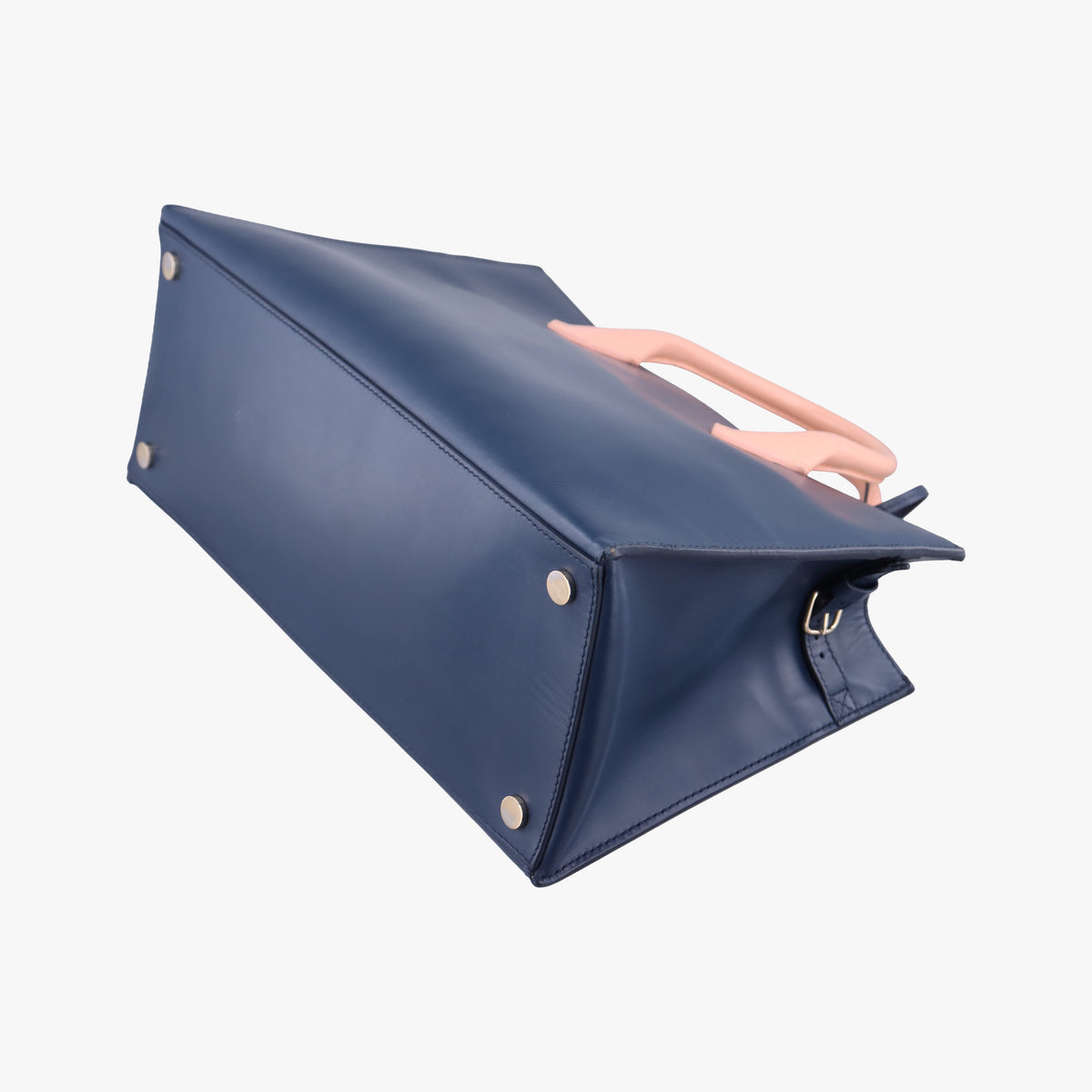 Padlock Navy × Pink × Beige Leather × Canvas 347936.4080.F.1669パッドロック ネイビー × ピンク × ベージュ レザー × キャンバス 347936.4080.F.1669