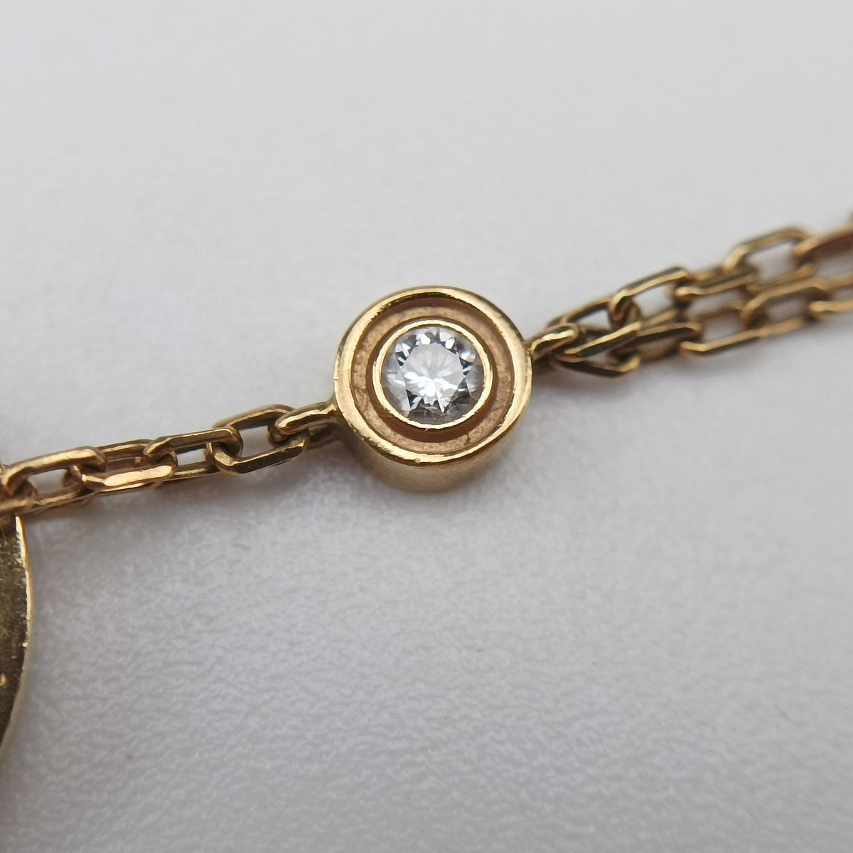 Love Circle DIAMONDS Golden AU750 B6038300 AUC296ラブサークル ダイヤモンド ゴールド AU750 B6038300 AUC296