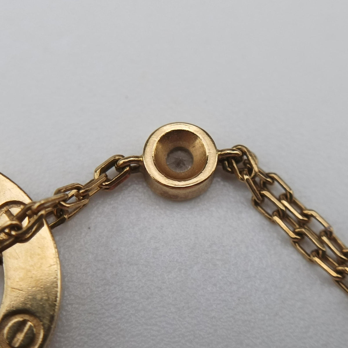 Love Circle DIAMONDS Golden AU750 B6038300 AUC296ラブサークル ダイヤモンド ゴールド AU750 B6038300 AUC296