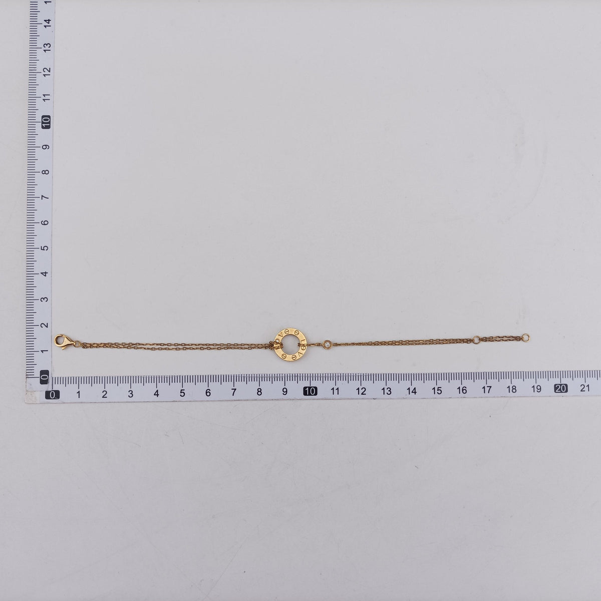 Love Circle DIAMONDS Golden AU750 B6038300 AUC296ラブサークル ダイヤモンド ゴールド AU750 B6038300 AUC296