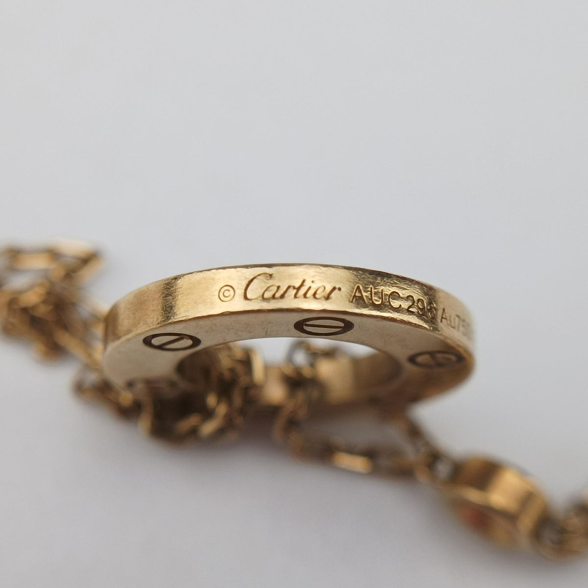 Love Circle DIAMONDS Golden AU750 B6038300 AUC296ラブサークル ダイヤモンド ゴールド AU750 B6038300 AUC296